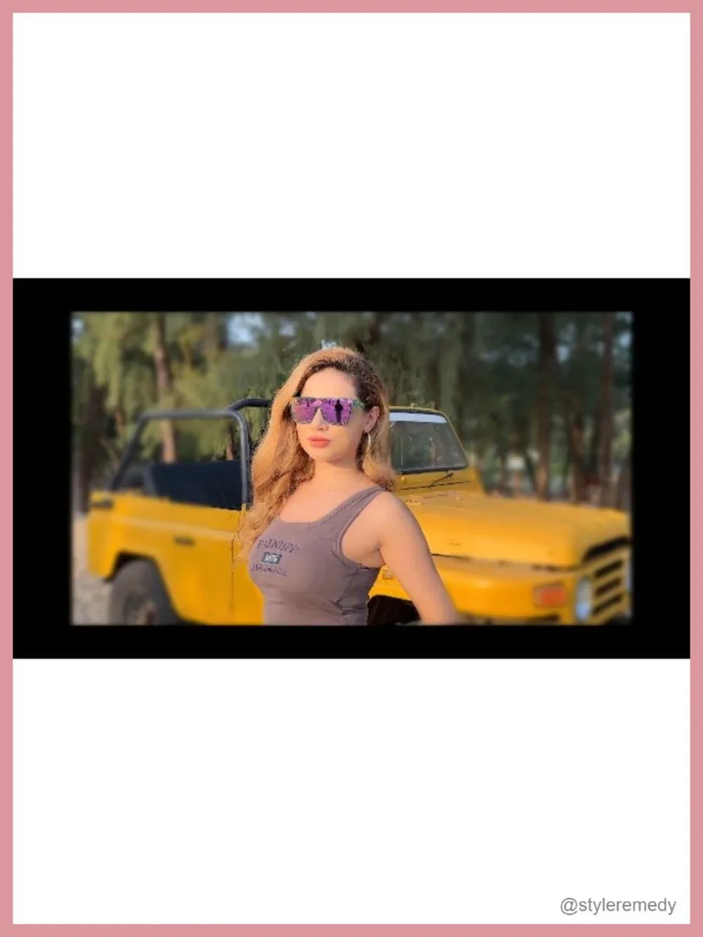Oversized Square Mirrored Sunglasses with UV400 Protection